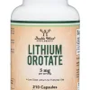 Lithium Orotate 5mg - 210 Capsules